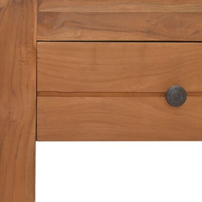 Nachttisch 50x30x35 cm Teak Massivholz - Image 8