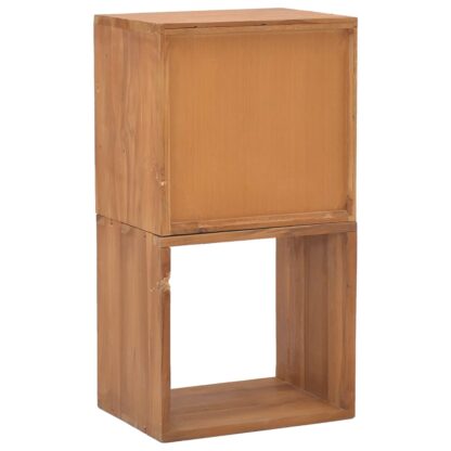 Beistellschrank 40x30x76 cm Teak Massivholz - Image 5