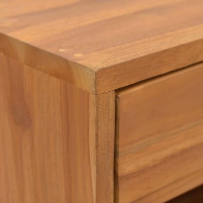 Beistellschrank 40x30x76 cm Teak Massivholz - Image 7