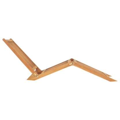 Sonnenliege Massivholz Teak - Image 2