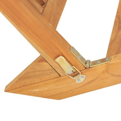 Sonnenliege Massivholz Teak - Image 7