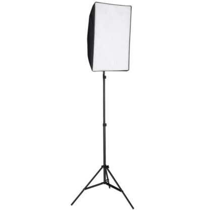 Fotostudio-Set mit Softbox-Lampen, Hintergrund und Reflektor - Image 4