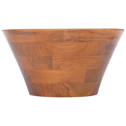 Waschbecken Massivholz Teak Φ40x20 cm - Image 2
