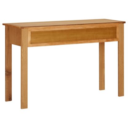 Schminktisch 110x40x75 cm Massivholz Eiche - Image 5