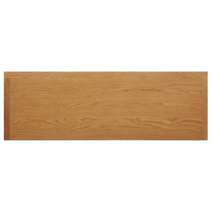Schminktisch 110x40x75 cm Massivholz Eiche - Image 6