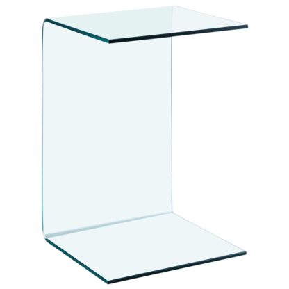 Beistelltisch 40x40x60 cm Hartglas - Image 2