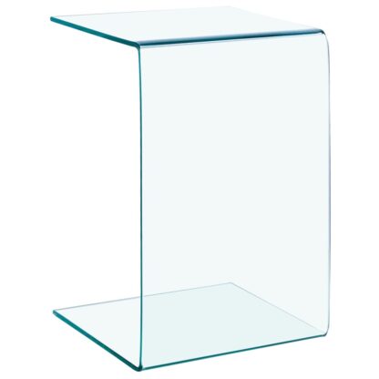 Beistelltisch 40x40x60 cm Hartglas - Image 5