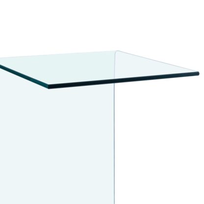Beistelltisch 40x40x60 cm Hartglas - Image 6