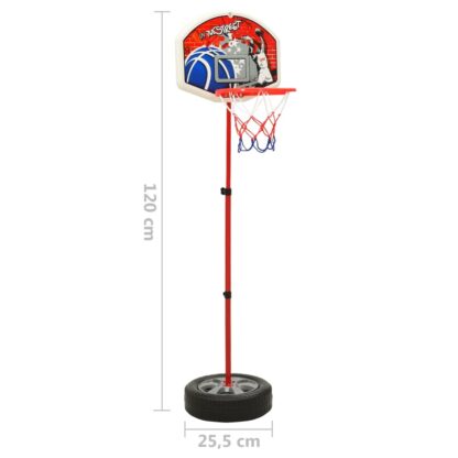 Kinder Basketball Spiel-Set Verstellbar 120 cm - Image 9