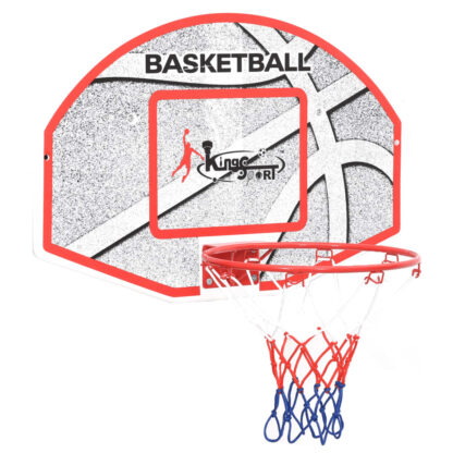 5-tlg. Basketball-Set zur Wandmontage 66x44,5 cm - Image 2