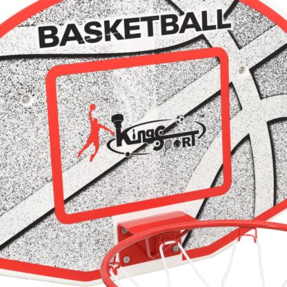 5-tlg. Basketball-Set zur Wandmontage 66x44,5 cm - Image 5