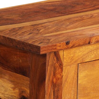 Sideboard mit 3 Schubladen 110x30x80 cm Massivholz Akazie - Image 5