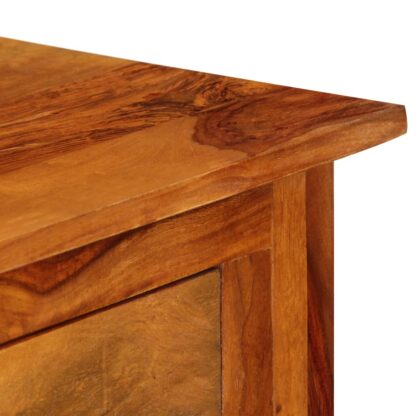 Sideboard mit 3 Schubladen 110x30x80 cm Massivholz Akazie - Image 6
