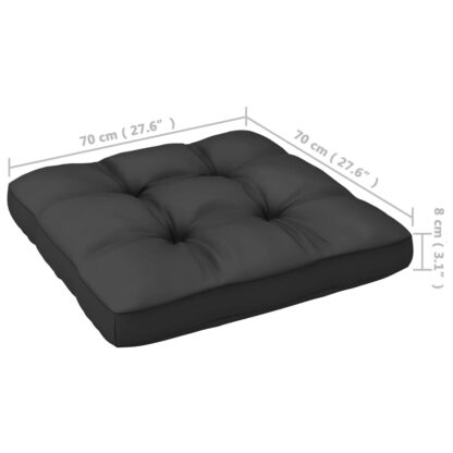 5-tlg. Garten-Lounge-Set mit Kissen Massivholz Kiefer - Image 11