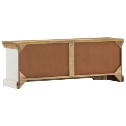 TV-Schrank 110x30x40 cm Massivholz Mango - Image 5