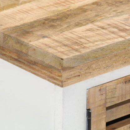 TV-Schrank 110x30x40 cm Massivholz Mango - Image 6