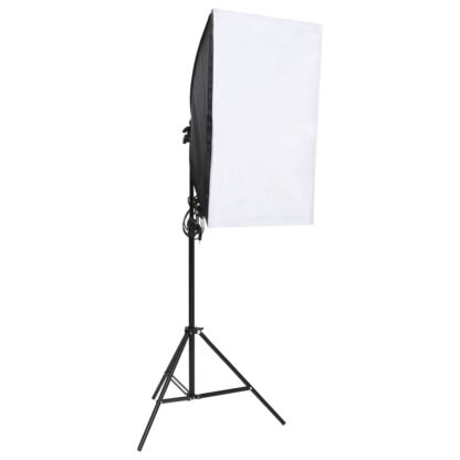 Fotostudio-Set mit Beleuchtung, Hintergrund und Reflektor - Image 7