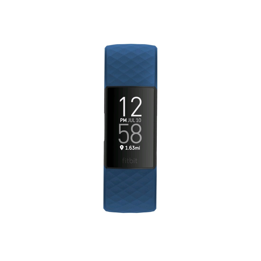 Hama 86219 blau – Armband für Fitbit Charge 3/4, universal –