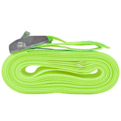 Spanngurte 10 Stk. 0,25 Tonnen 5m×25mm Neongrün - Image 3