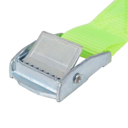 Spanngurte 10 Stk. 0,25 Tonnen 5m×25mm Neongrün - Image 4