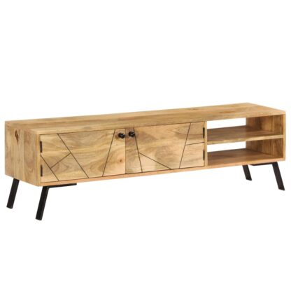 TV-Schrank Massivholz Mango 140 x 30 x 40 cm - Image 4