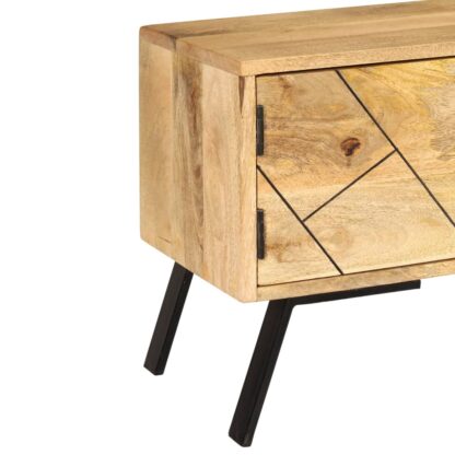 TV-Schrank Massivholz Mango 140 x 30 x 40 cm - Image 7