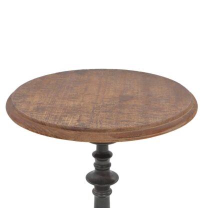 Beistelltisch Tannenholz Massiv 40 x 64 cm Braun - Image 2