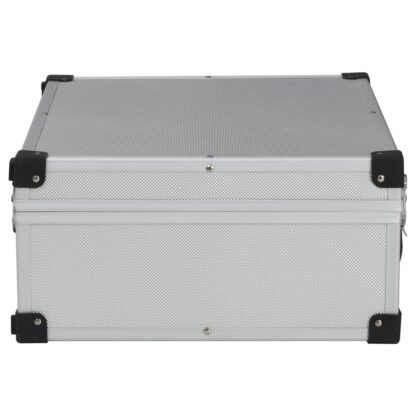 Werkzeugkoffer 46 x 33 x 16 cm Silber Aluminium - Image 5