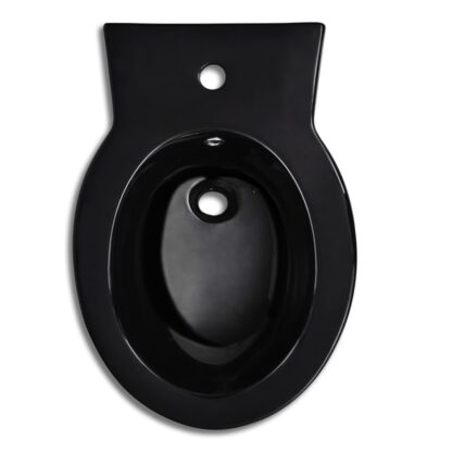 Standbidet Stand-Bidet Bodenstehend Bidet Keramik schwarz - Image 5