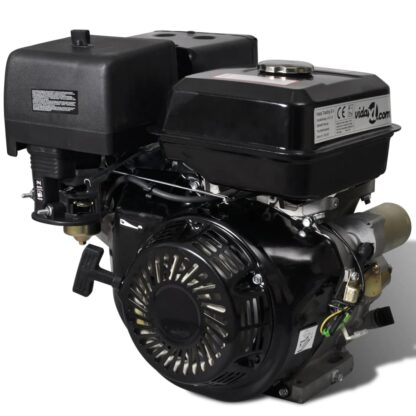 Benzinmotor mit Elektrostart 15 PS 11 kW Schwarz