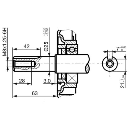 Benzinmotor mit Elektrostart 15 PS 11 kW Schwarz - Image 11