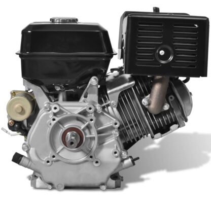 Benzinmotor mit Elektrostart 15 PS 11 kW Schwarz - Image 4