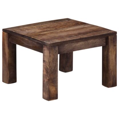 Couchtisch 50×50×35 cm Massivholz Mango - Image 11