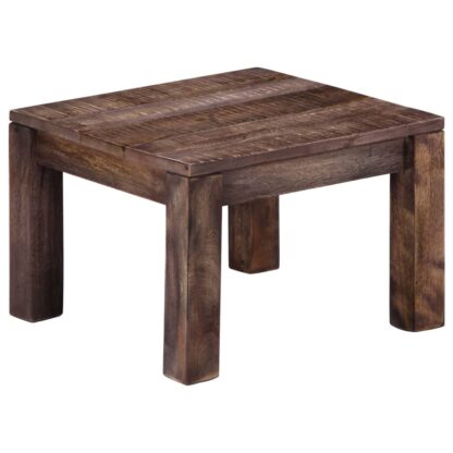 Couchtisch 50×50×35 cm Massivholz Mango - Image 8