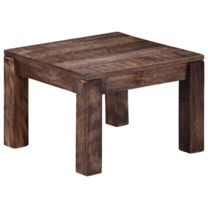 Couchtisch 50×50×35 cm Massivholz Mango - Image 9