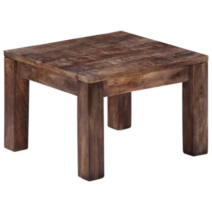 Couchtisch 50×50×35 cm Massivholz Mango - Image 10