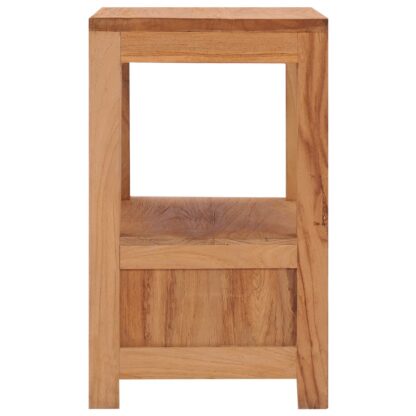 Nachttisch 40 x 30 x 50 cm Teak Massivholz - Image 4