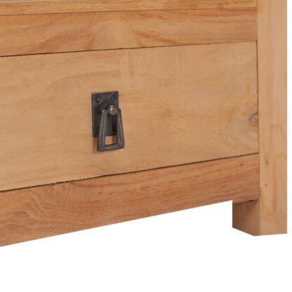 Nachttisch 40 x 30 x 50 cm Teak Massivholz - Image 7