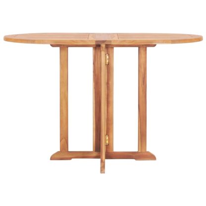 5-tlg. Garten-Essgruppe Klappbar Massivholz Teak - Image 3
