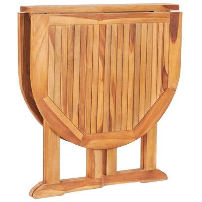 5-tlg. Garten-Essgruppe Klappbar Massivholz Teak - Image 6