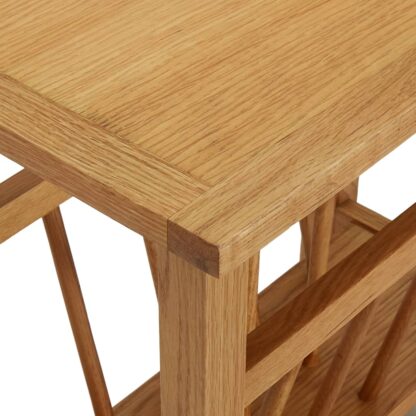 Zeitungstisch 45x27x42 cm Eiche Massivholz - Image 5