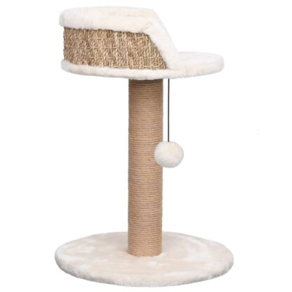 Katzenbaum mit Kratzsäule 49 cm Seegras - Image 4