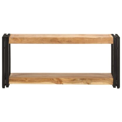 TV-Schrank 90x30x40 cm Akazie Massivholz - Image 2