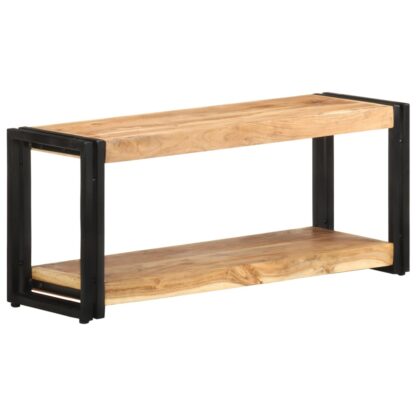 TV-Schrank 90x30x40 cm Akazie Massivholz - Image 11