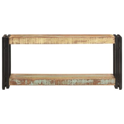 TV-Schrank 90x30x40 cm Altholz Massiv - Image 2