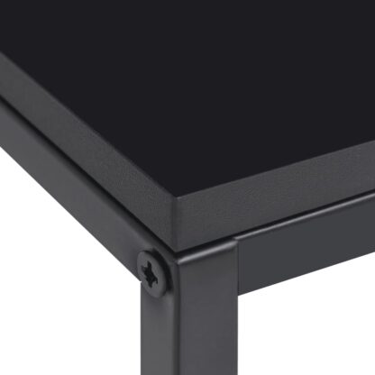 Beistelltische 2 Stk. Schwarz Stahl - Image 5