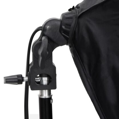 Fotostudio-Set mit Softbox, Hintergrund und Reflektor - Image 10