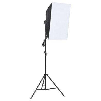 Fotostudio-Set mit Softbox und Hintergrund - Image 3
