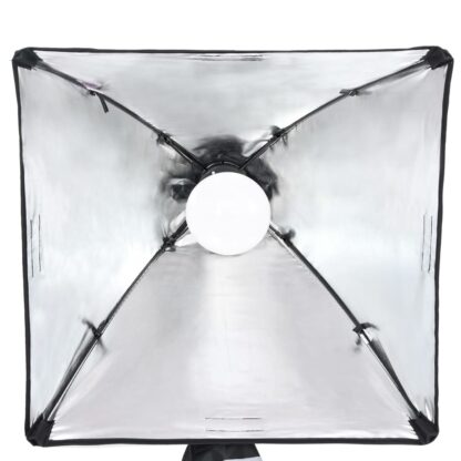 Fotostudio-Set mit Beleuchtung, Hintergrund und Reflektor - Image 4