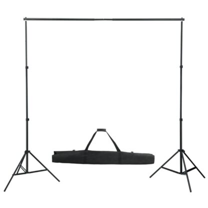 Fotostudio-Set mit Beleuchtung, Hintergrund und Reflektor - Image 3